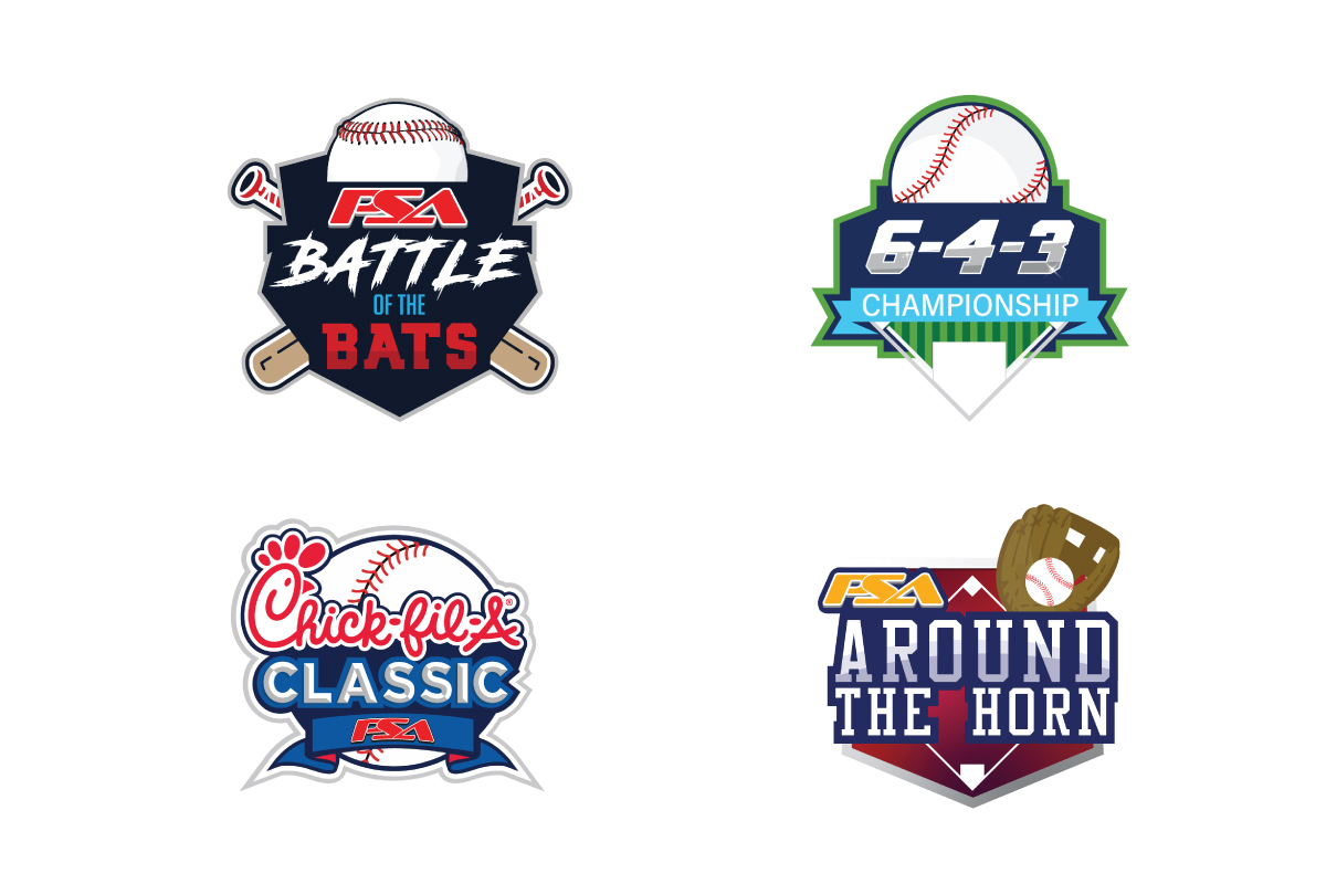 baseball tournament logo design
